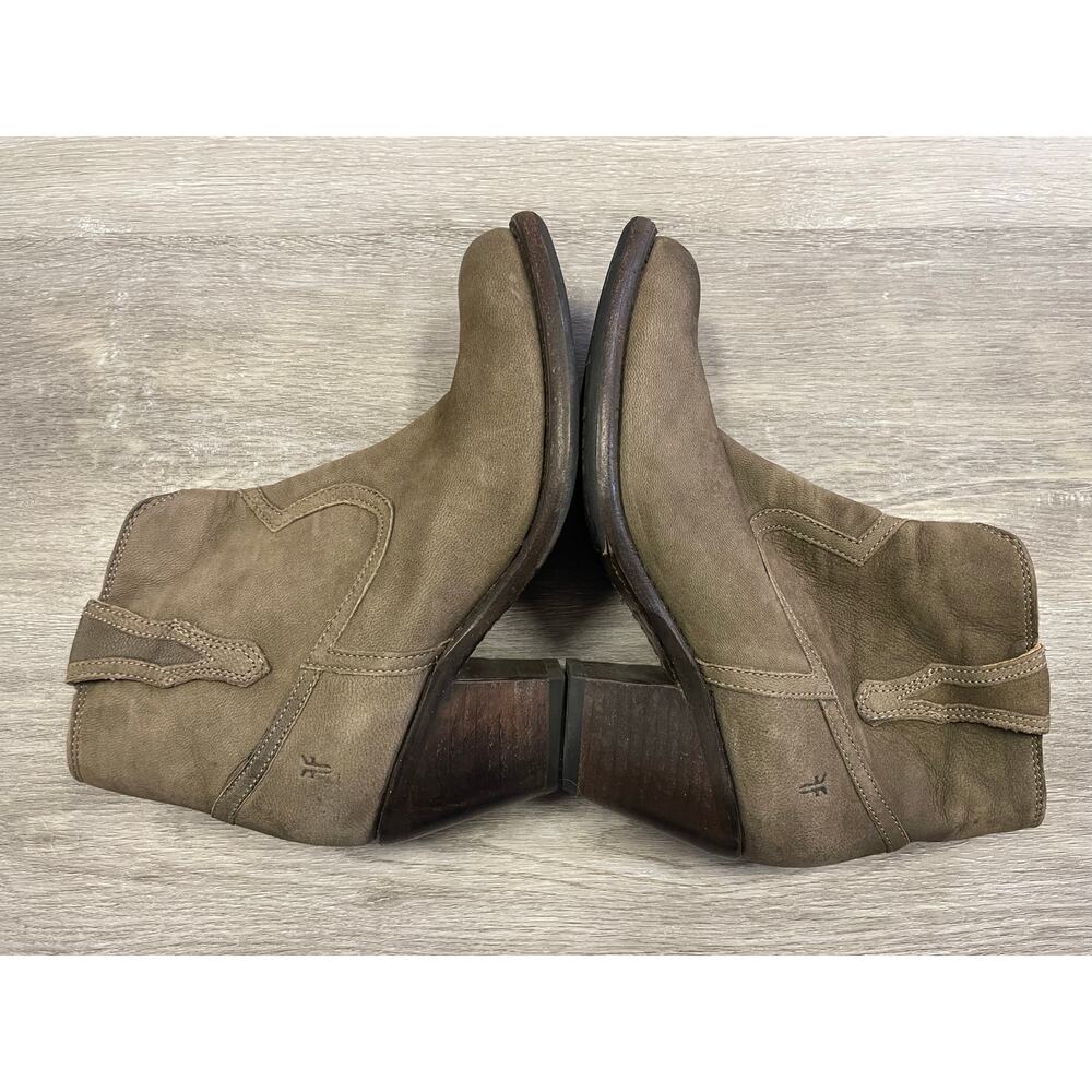 Frye Lillian Grey Western Bootie Women’s Size 7.5B